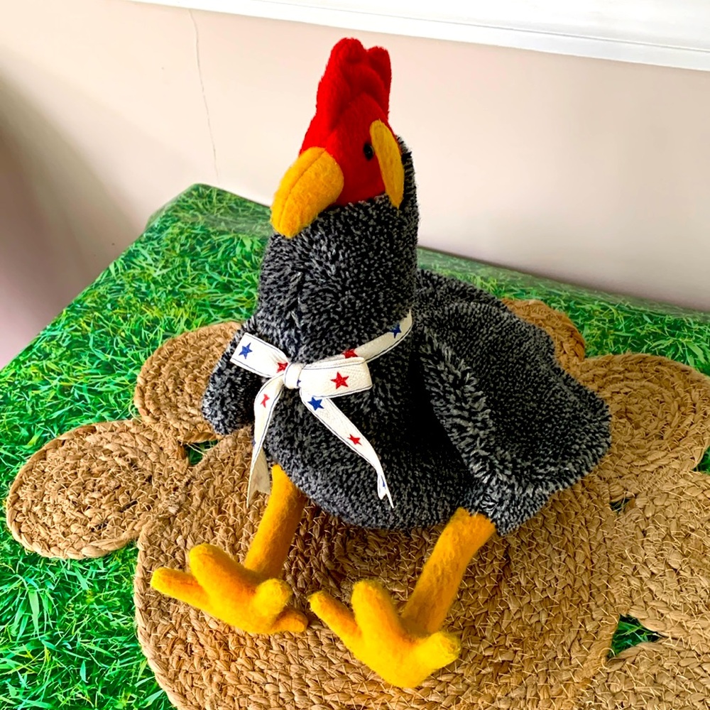 Vintage, North American Bear Co, Cluck the chicken, can stand and sit, E…